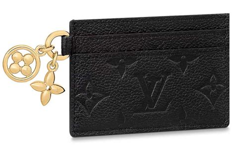 lv black card holder|louis vuitton empreinte card holder.